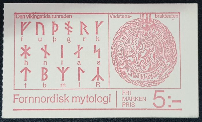 Sweden 1981 "Mythology" 5,- 29.1.1981 Complete Booklet MNH
