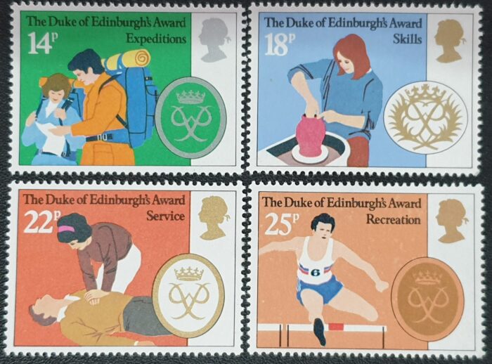 Great Britain Queen Elizabeth II 1981 ''Duke of Edinburgh Awards'' Set of 4 -MNH SG1162/5