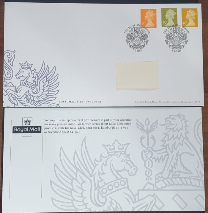 Great Britain 2005 First Day Cover “New Definitive Stamps” 5.4.2005 WINDSOR