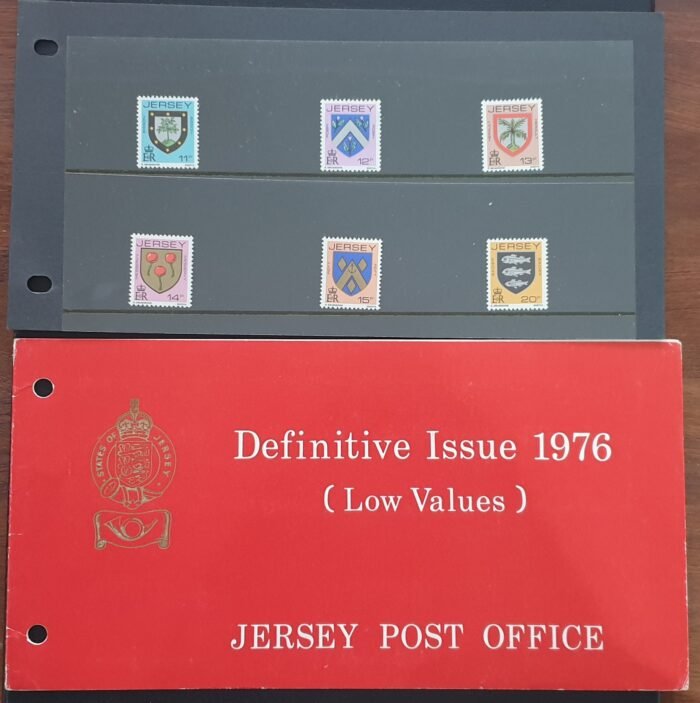 JERSEY 1976 "Definitive Issue 1976"  Presentation Pack MNH