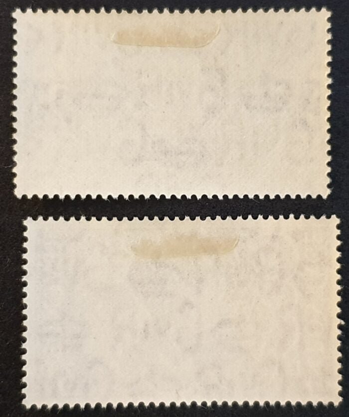 Great Britain King George VI 1946 SG491/2 Set of 2 Mounted Mint Stamps - Image 2