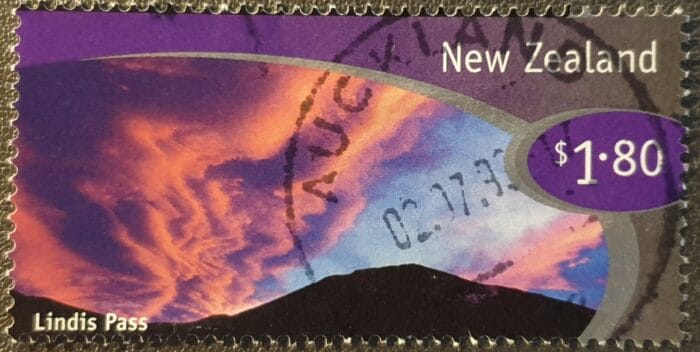 New Zealand 1998 "Scenic Skies" SG2187 $1.80 used single stamp