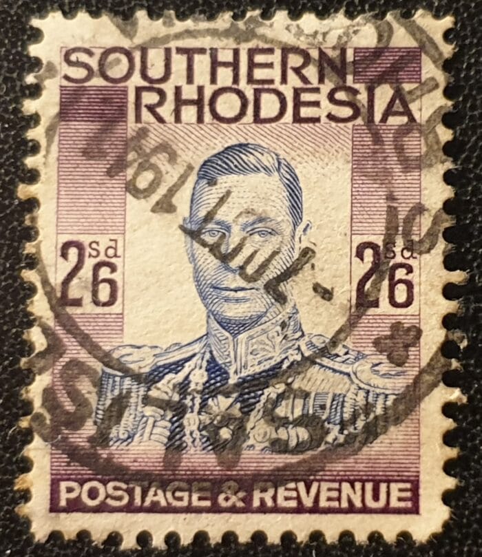 Southern Rhodesia 1937 SG51 2s.6d. used single stamp