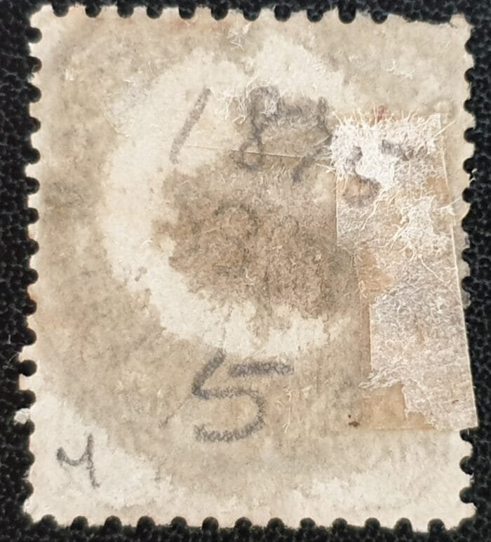 Germany 1875 "PFENNIGE" SG36a. 50pf. grey used single stamp - Image 2