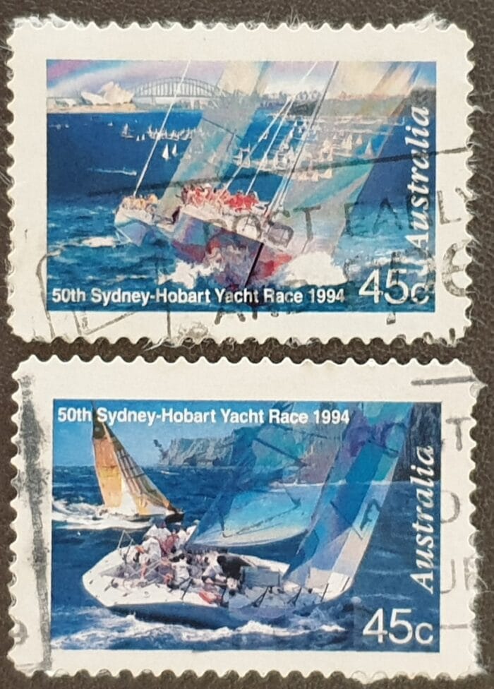 Australia 1994 "Yacht Race" SG1491/2 Set of 2 used stamps