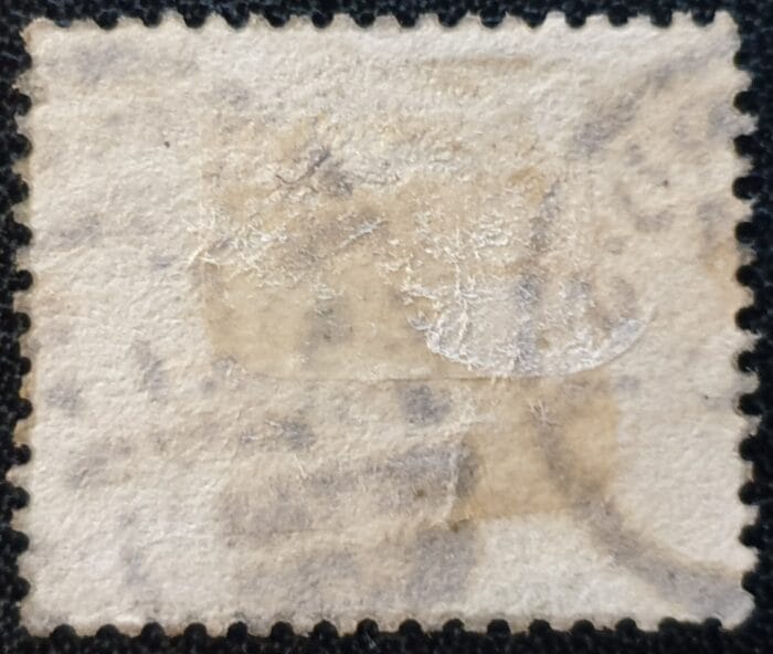 Great Britain Queen Victoria 1884 SG.194 6d. dull green Letters F-T used stamp - Image 2