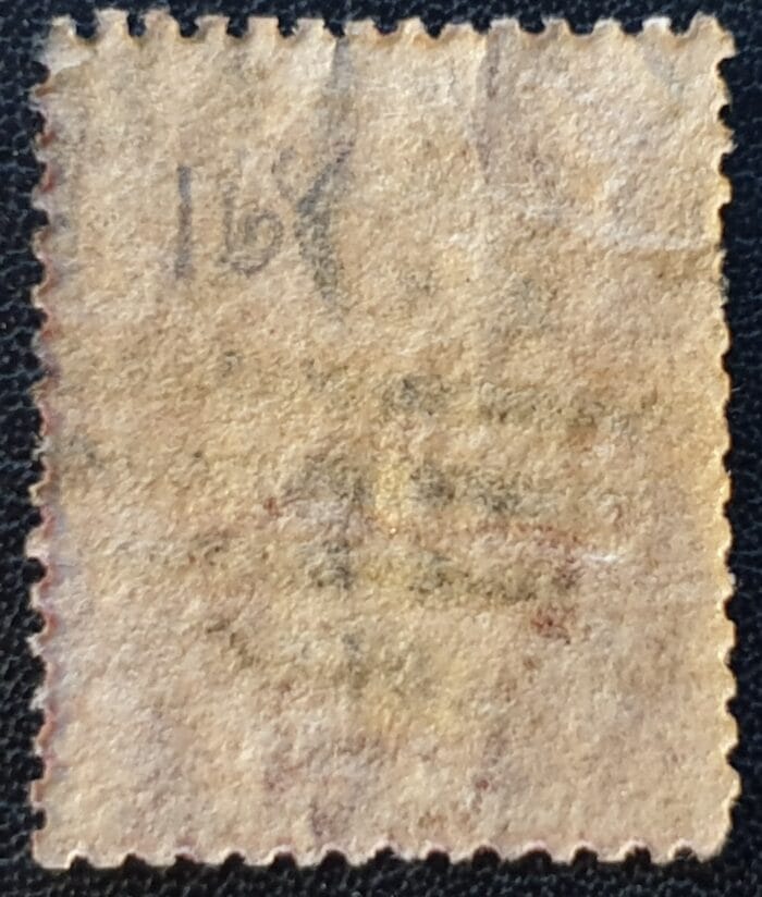 Great Britain Queen Victoria 1864 SG43 1d. red Plate 168 B-C used stamp - Image 2