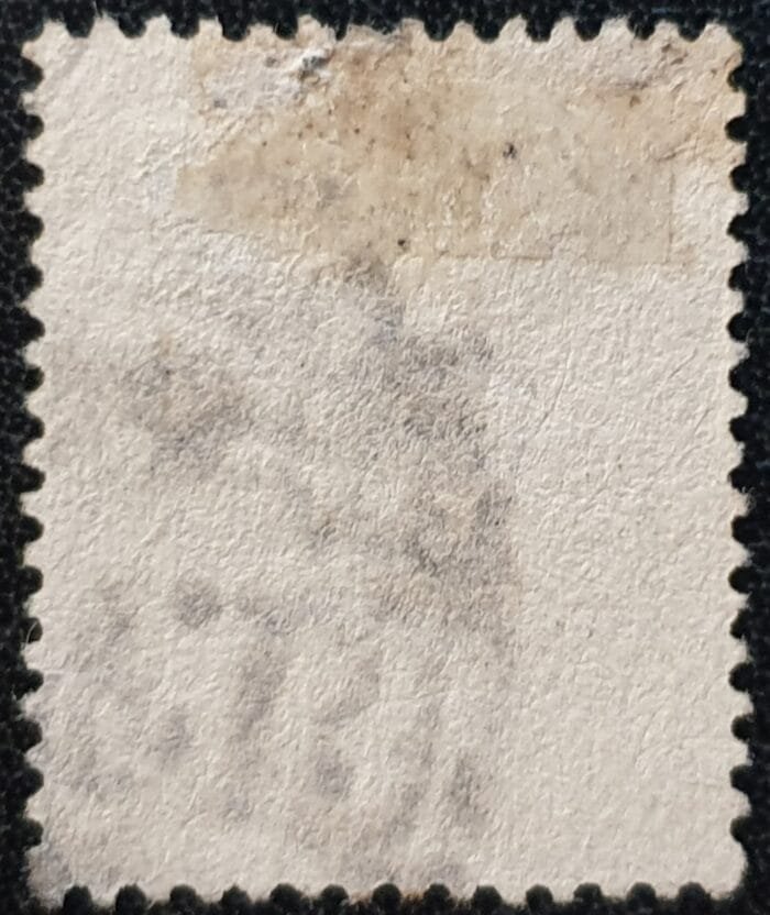 Great Britain Queen Victoria SG193 5d. dull green Letters R-H used stamp - Image 2