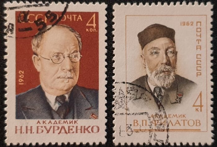 Russia 1962 "Soviet Scientists" SG2755/6 Set of 2 used stamps