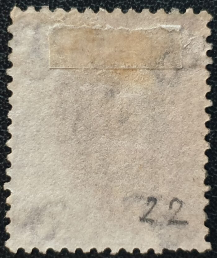 Great Britain Queen Victoria 1862 SG84 6d. lilac Letters M-L used stamp - Image 2