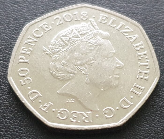 50p Coin 1918 Representation Of The People Act 2018 Coin Circulated - Image 3