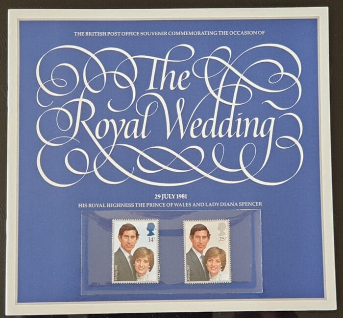 Great Britain 1981 "Royal Wedding" Presentation Pack- Souvenir Brochure Stamps MNH