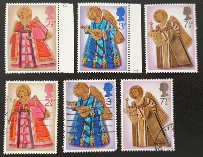 Great Britain Queen Elizabeth II  1972 "Christmas" SG913-915 Used/Unused Stamps