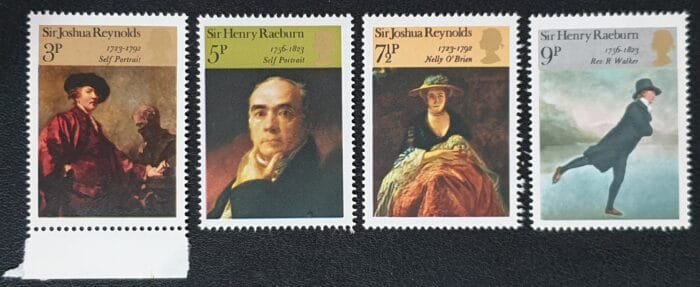 Great Britain Queen Elizabeth II 1973 "British Paintings" SG931-934 MNH