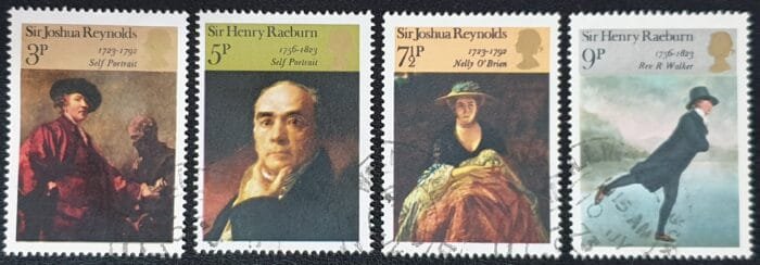 Great Britain Queen Elizabeth II 1973 "British Paintings" SG931-934 Used