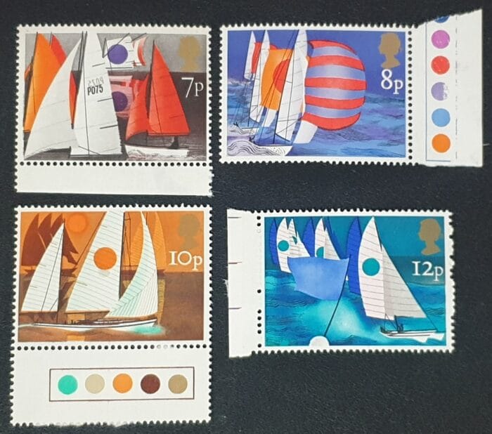Great Britain Queen Elizabeth II 1975 "Sailing" SG980-983 Set of 4 MNH