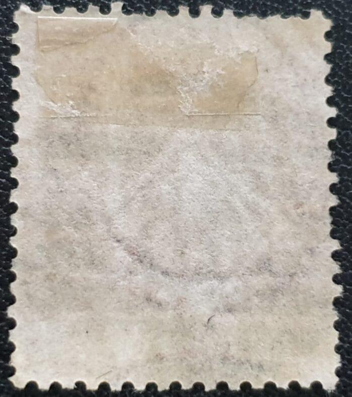 Great Britain Queen Victoria 1865 SG.94 4d. Vermilion ,Wmk. Large Garter Plate 7 Letters G-D used stamp - Image 2
