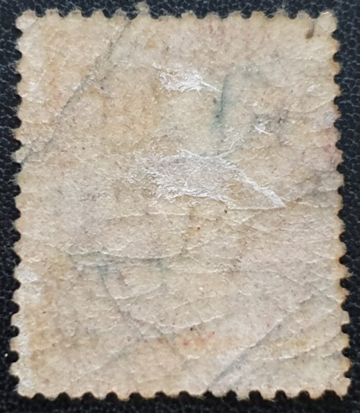 Great Britain Queen Victoria 1864 SG43 1d.red Plate 127 B-H used stamp - Image 2