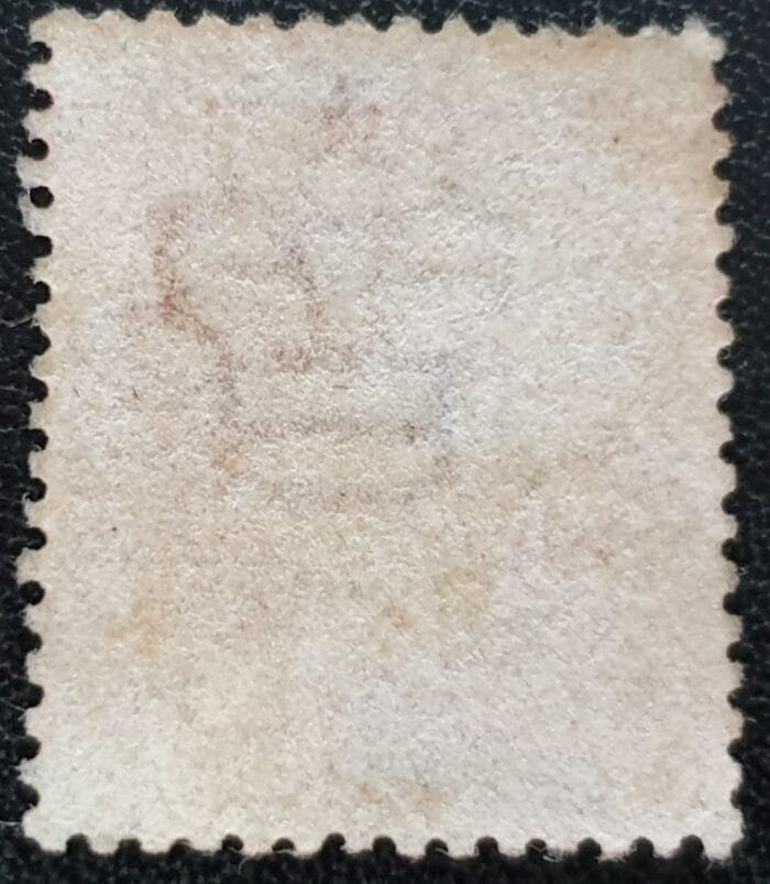 Great Britain Queen Victoria 1864 SG43 1d. rose-red Plate 101, Letters P-J ,used stamp - Image 2