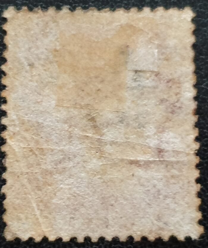 Great Britain Queen Victoria 1864 SG43 1d. rose-red Plate 114, Letters R-D ,used stamp - Image 2