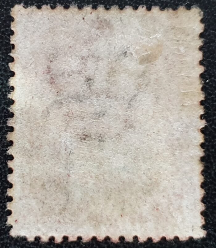Great Britain Queen Victoria 1864 SG43 1d. rose-red Plate 203, Letters P-A ,used stamp - Image 2