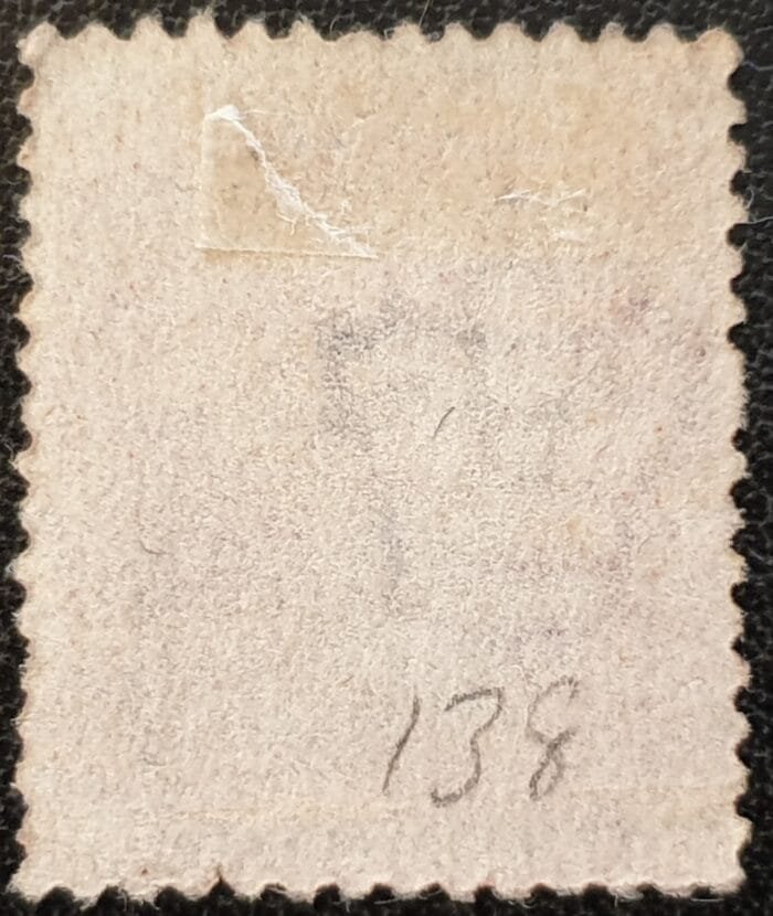 Great Britain Queen Victoria 1864 SG43 1d. rose-red Plate 138, Letters O-A ,used stamp - Image 2