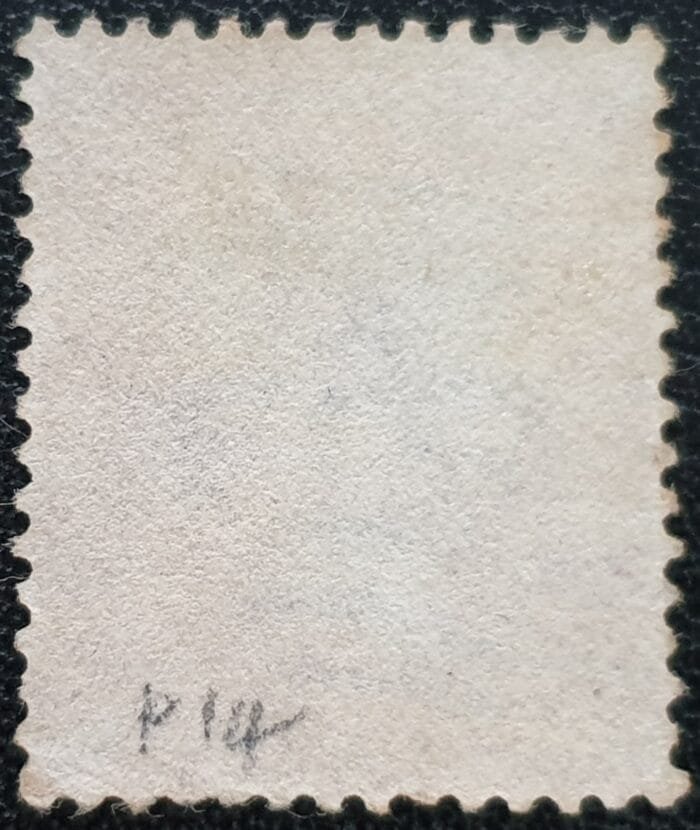 Great Britain Queen Victoria 1857 SG39 1d pale rose Letters L-F used stamp - Image 2