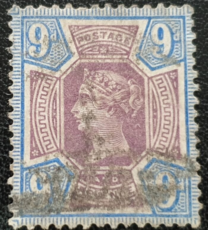 Great Britain Queen Victoria SG209 dull purple and blue used