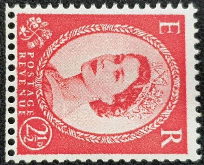 Great Britain Queen Elizabeth II 1952 SG519 2½d. carmine-red Wmk. Sideways MNH