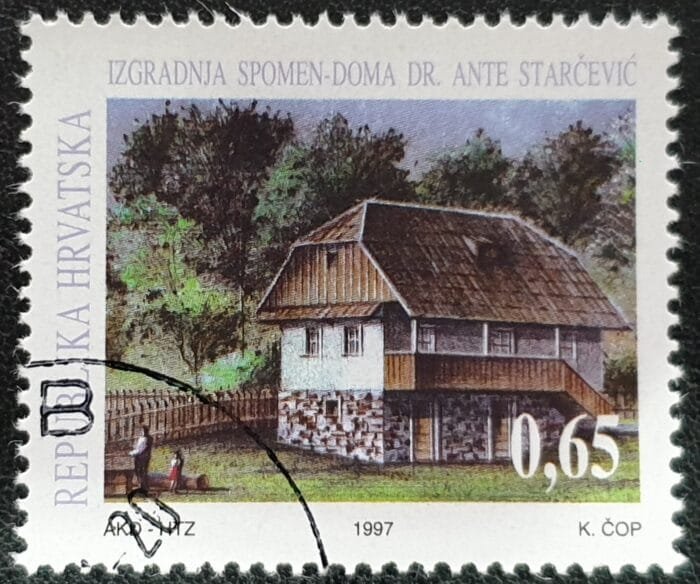 Croatia 1997 'Obligatory Tax' SG485 65l. used single stamp