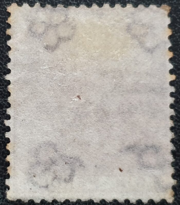 Great Britain Queen Victoria SG.70 6d. pale lilac Type J70 Plate 1 Wmk. Emblems (W6) Perf. 14 used stamp - Image 2