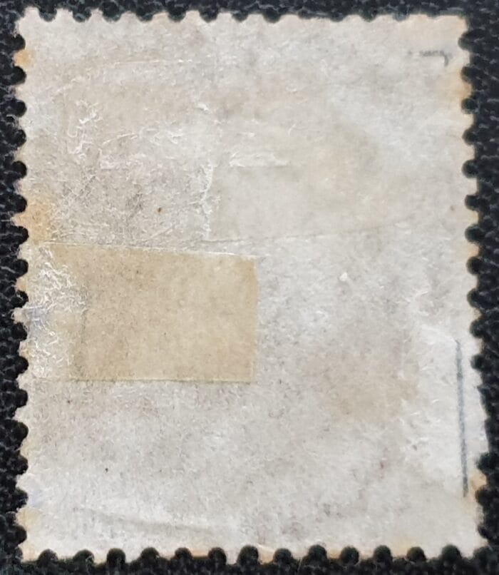 Great Britain Queen Victoria 1877 SG153 4d. sage-green Letters D-I Plate 15 used stamp - Image 2
