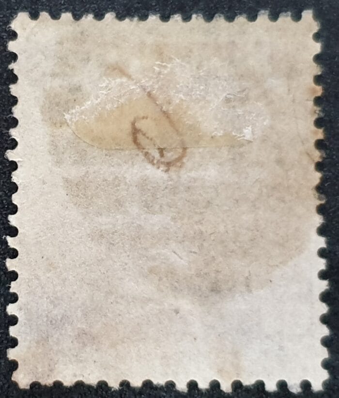 Great Britain Queen Victoria 1862 SG84 6d. lilac Letters D-K used stamp - Image 2