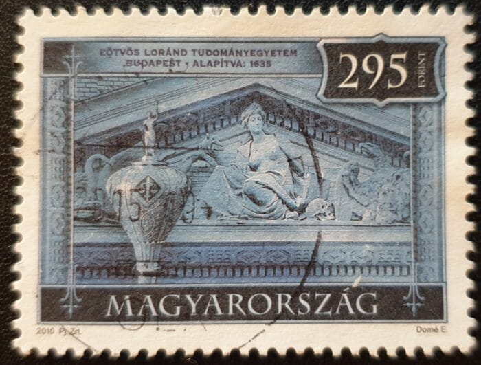 Hungary 2010 "Budapest . Alapitva: 1635" used single stamp
