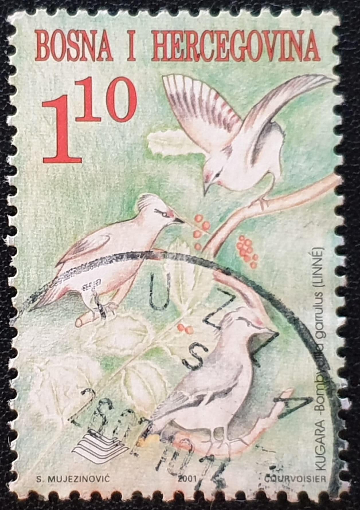 Bosnia and Herzegovina 2001 "Fauna" SG672 1m. used single stamp