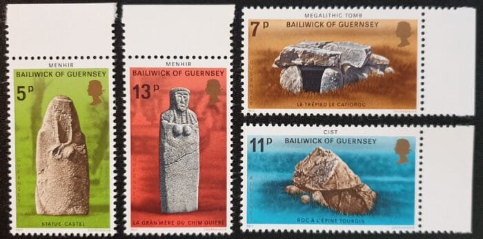 Guernsey 1977 "Prehistoric Monuments" SG153/6 MNH