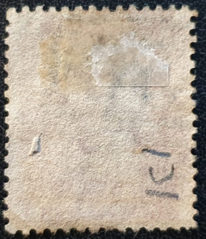 Great Britain Queen Victoria 1864 SG43 1d. rose-red Plate 131, Letters F-A ,used stamp - Image 2