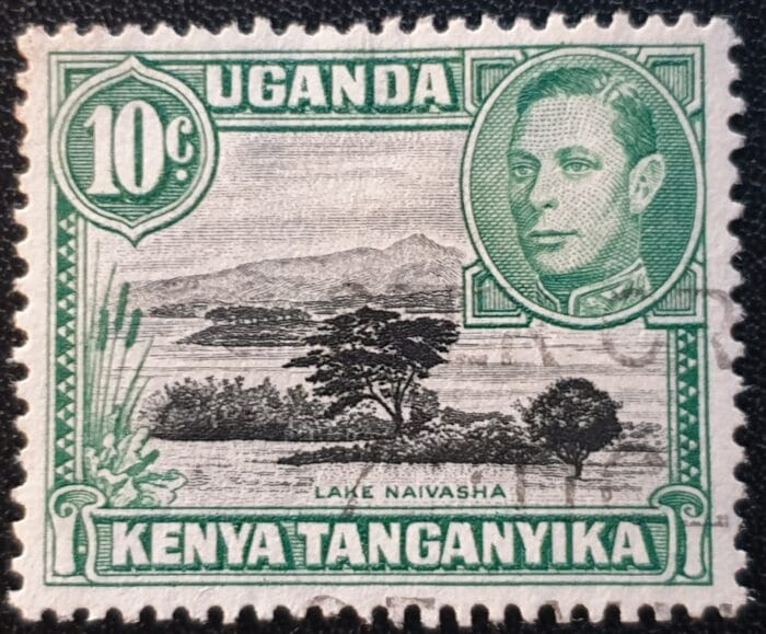 Kenya, Uganda, Tanganyika 1950 SG135c. P.13x12½ (14.6.50) used single stamp