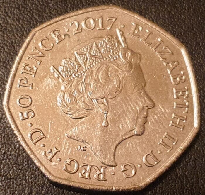 50p Coin 2017 Tom Kitten Beatrix Potter Circulated - Image 2