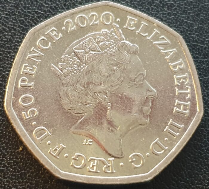 50p Coin Diversity Built Britain 2020 Fifty Pence ,Circulated - Image 2