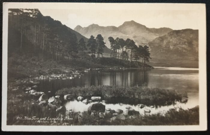 Great Britain POST CARD "BLEA TARN AND LANGDALE PIKES" Unused