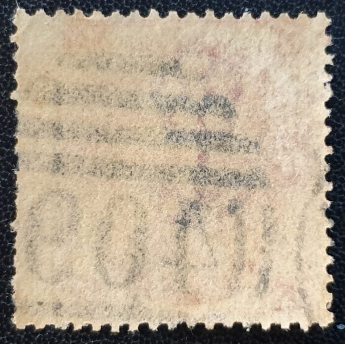 Great Britain Queen Victoria 1868 SG 103 3d. rose , Plate 8, Letters L-D, Right Wing Margin used stamp - Image 2