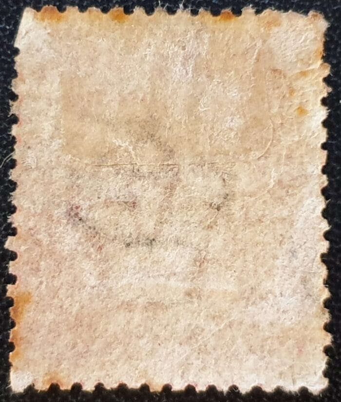 Great Britain Queen Victoria 1864 SG43 1d. rose-red Plate 129, Letters K-L ,used stamp - Image 2