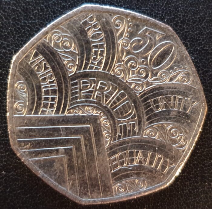 50p Coin "50 Years of Pride" 2022 Pride Circulated Coin