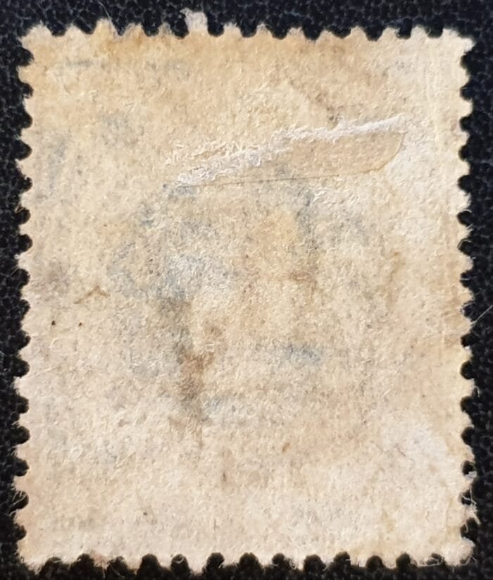 Great Britain Queen Victoria 1887 SG211 1s. dull green , used stamp - Image 2