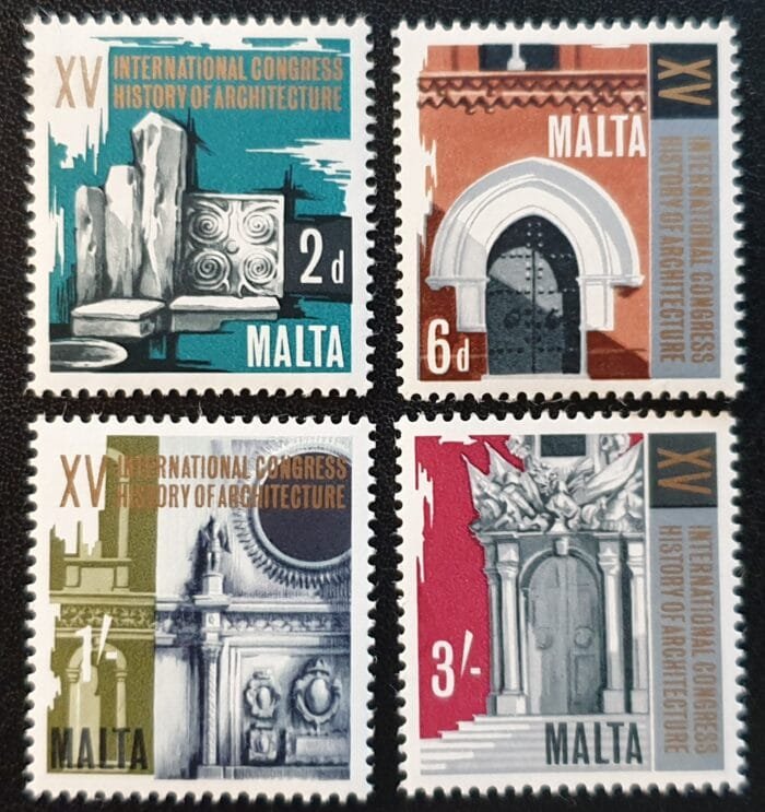 Malta 1967 "15th International Historical Architecture Congress" SG389/92 Set of 4 MNH