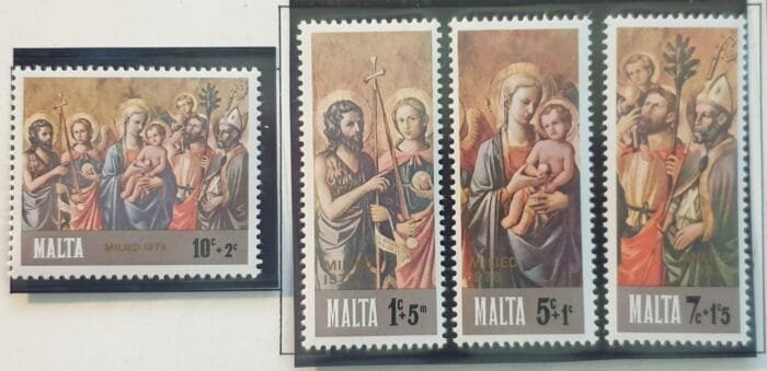 Malta 1976 "Christmas" SG568-571 Set of 4 MNH