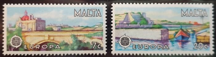 Malta 1977 "Europa" SG584/5 Set of 2 MNH