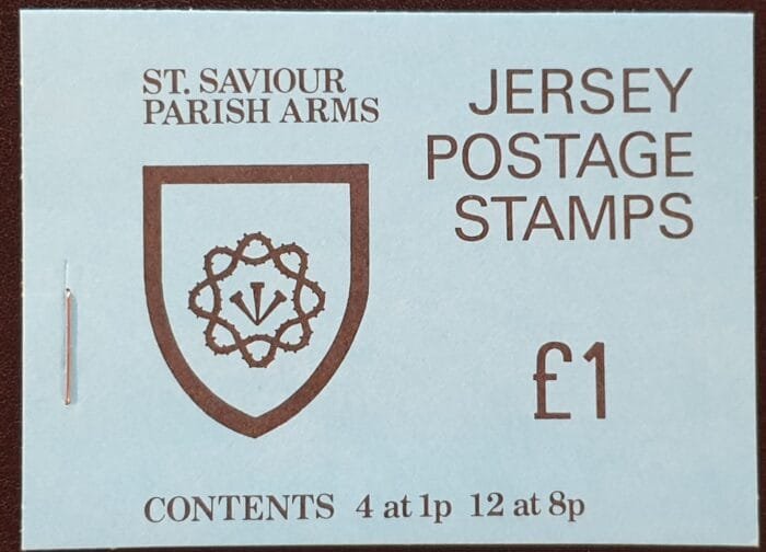 Jersey Stamp Booklet 1978 £1 St Saviour SB28 MNH