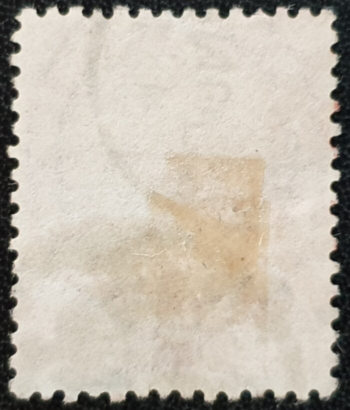 Great Britain Queen Victoria 1865 SG.94wi. 4d. Vermilion ,Wmk. Inverted Large Garter Plate 11 Letters H-C used stamp - Image 2